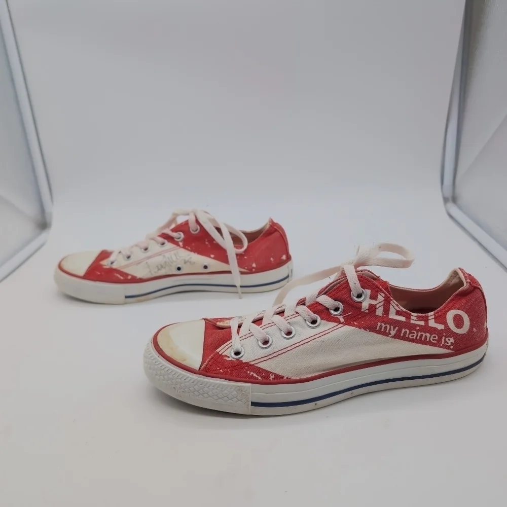 Converse Autographed Patty Mills #8 + NBA All Star Sneakers - Picture 6 of 12